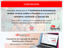 Tablet Screenshot of bisaweb.com.br